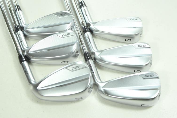 Ping i530 5-W Iron Set Regular Flex Right KBS Tour Lite 95g Steel # 206086