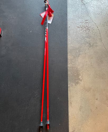 Brand New Swix Race Carbon Straight Ski Poles GS/SL 130cm