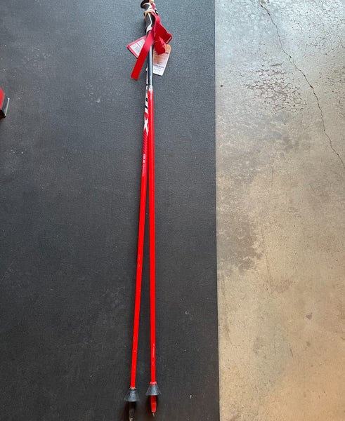 Brand New Swix Race Carbon Straight Ski Poles GS/SL 130cm