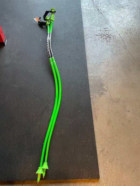 Komperdell Race Carbon Double Bend Speed Ski Poles DH/SG 135cm