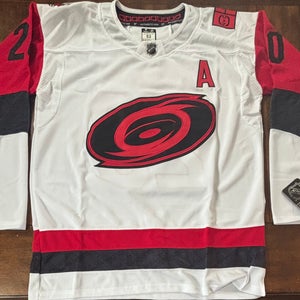 Carolina Hurricanes Sebastian Aho White Jersey #20 Adult Large (52)NWT
