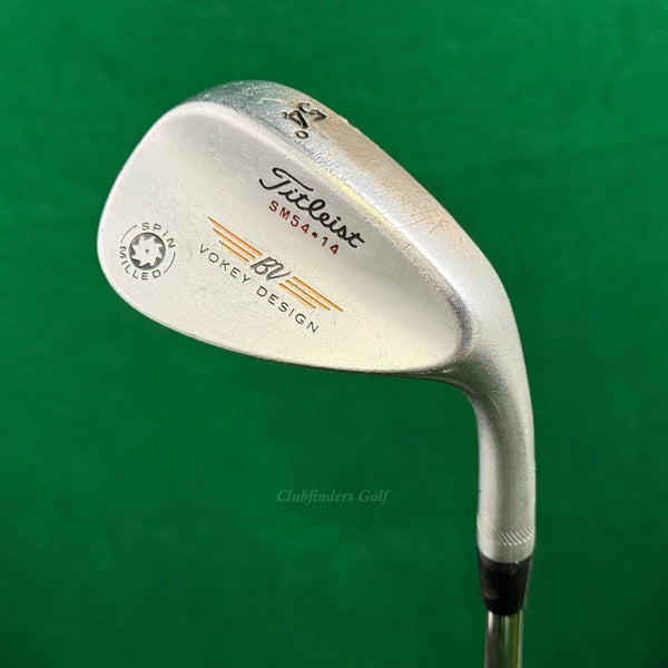 Titleist Vokey Spin Milled Chrome 54-14 54 Sand Wedge Vokey Design Wedge Flex