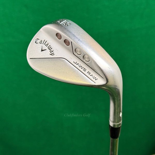 Callaway Jaws Raw Chrome 58-10S 58 Lob Wedge Elevate MPH 95-R Steel Regular