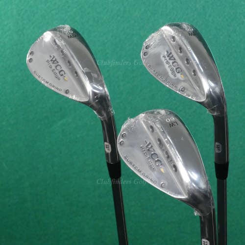 Warrior Custom Golf Pro Edge 52 Gap, 56 Sand & 60 Lob Wedges SET OF 3