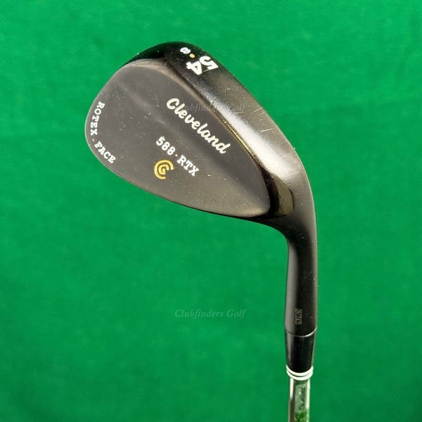 Cleveland 588 RTX Rotex Face Black 54-8 54 Sand Wedge Dynamic Gold Wedge Flex