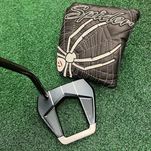 TaylorMade Spider S Navy Mallet Putter 34.5" Men's Right Hand KBS Shaft w/HC