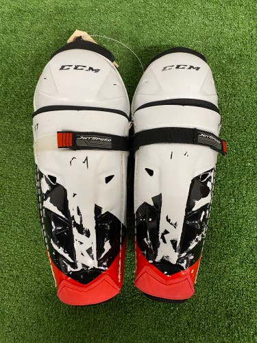 Junior CCM Jetspeed FT485 Shin Pads 11" (Used)