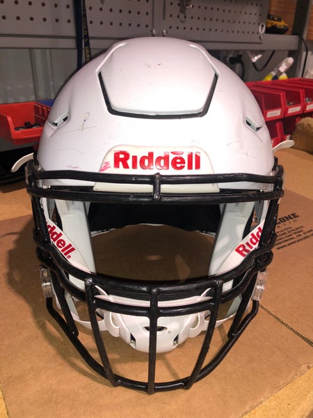 USED RIDDELL FLEX ADULT HELMET - XL - METALLIC WHIITE