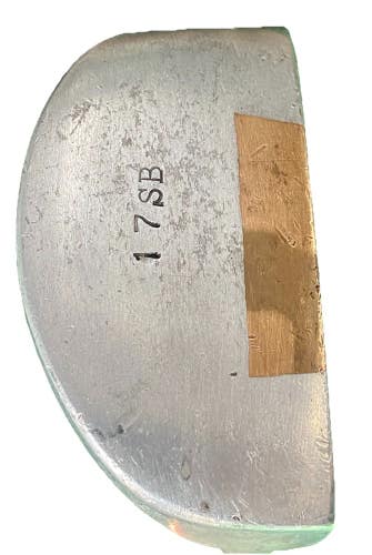 Otey Crisman 17 SB Brass Insert Putter 1971 RH Steel 35 In Black Ring & Cap Grip