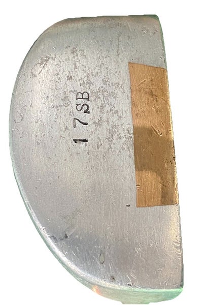Otey Crisman 17 SB Brass Insert Putter 1971 RH Steel 35 In Black Ring & Cap Grip