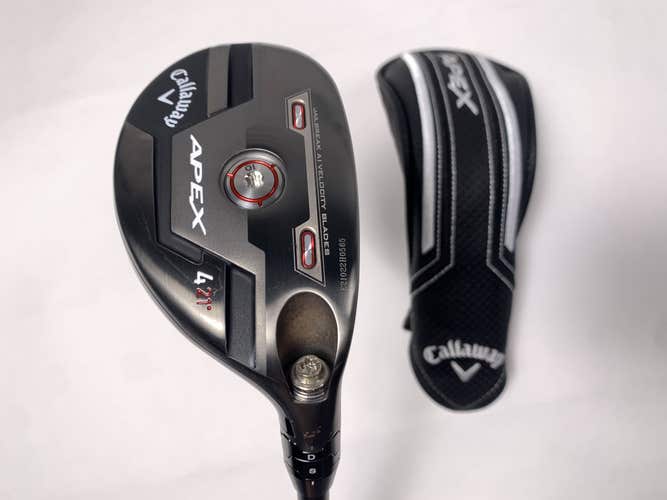 Callaway Apex 21 4 Hybrid 21* Project X HZRDUS Hand Crafted 6.0 85g Stiff RH HC