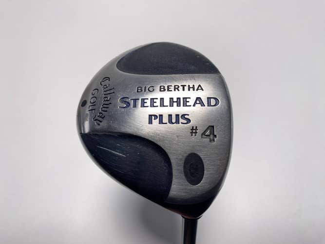 Callaway Steelhead Plus 4 Fairway Wood 17* Steelhead Plus Firm Graphite Mens RH