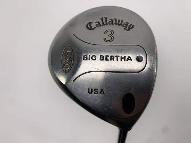 Callaway S2H2 3 Fairway Wood 15* RCH 90 Regular Graphite Mens RH