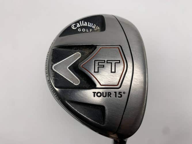 Callaway FT Tour 2008 3 Fairway Wood 15* Fujikura E Fit-On 370 Regular Mens RH