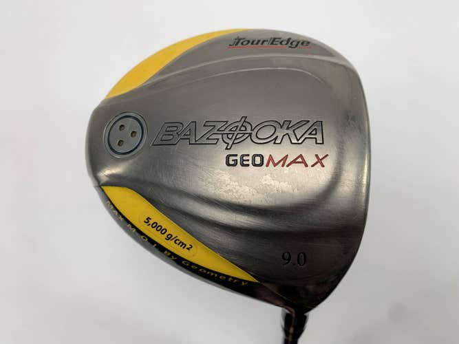Tour Edge Bazooka Geomax Driver 9* Stulz Nano Arrow Regular Graphite Mens RH