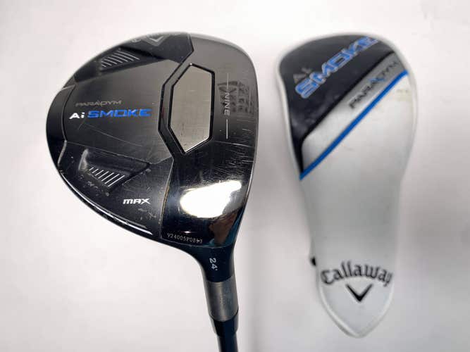 Callaway Paradym Ai Smoke Max 9 Fairway Wood 24* Tensei Blue AV Xlink Reg RH HC