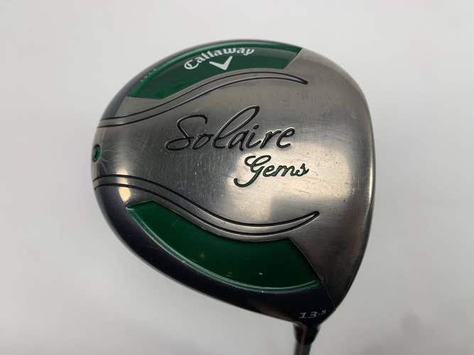 Callaway Solaire Gems Driver 13.5* 55g Ladies Graphite Womens RH