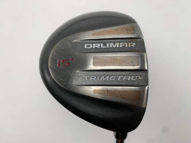 Orlimar Trimetal Fairway Wood 15* Firm Steel Mens RH