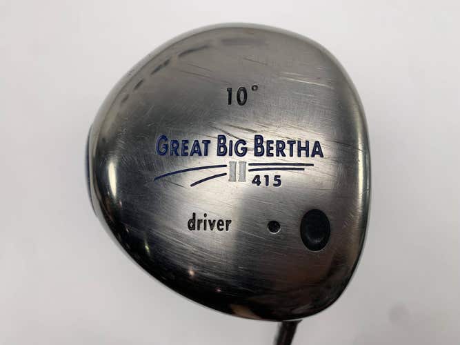 Callaway Great Big Bertha II 415 Driver 10* GBB System 60 Regular Mens RH