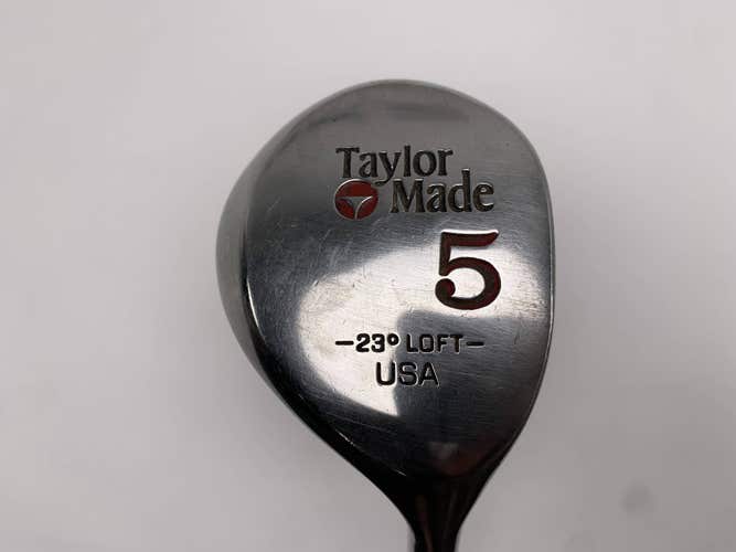 TaylorMade Pittsburgh Persimmon 5 Fairway Wood 23* Taylite Steel Regular Mens RH