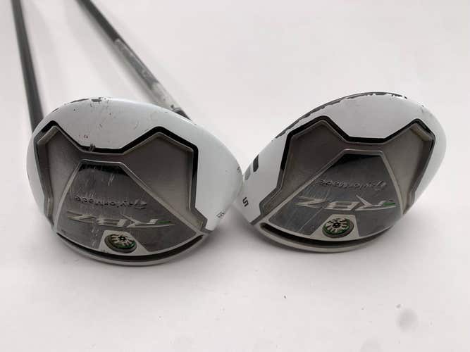 TaylorMade RocketBallz 3 & 5 Fairway Wood Set 15* 18* Matrix Ozik Senior RH