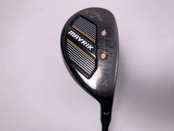 Callaway Mavrik 4 Hybrid 20* Project X Catalyst 5.5 65g Regular Graphite Mens RH