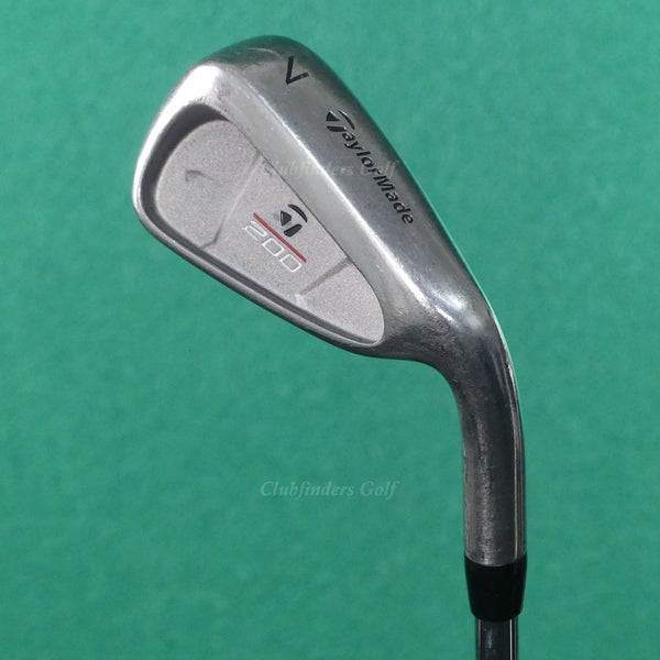 TaylorMade 200 Steel Single 7 Iron Factory S-90 Steel Stiff