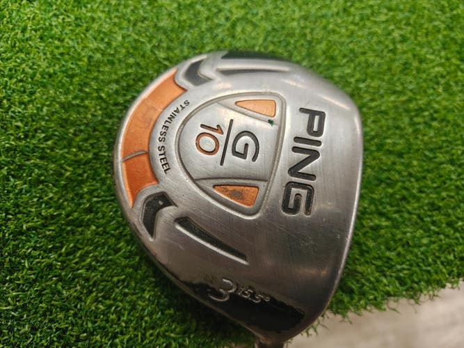Ping G10 Fairway 3 Wood 15.5 Degree Regular Flex Prolaunch