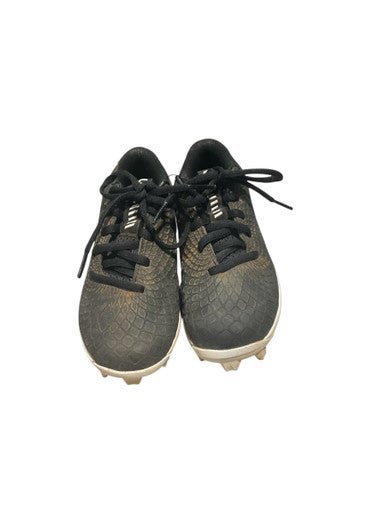 Used Under Armour BB CLEAT BB/SB Cleats Black Youth 12.0 11834-S000042849