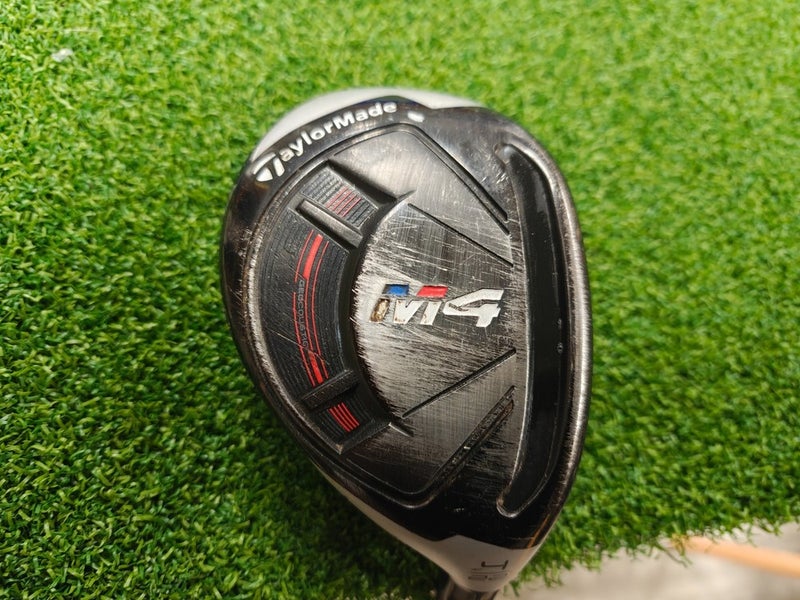 Taylormade M4 4 Hybrid 22 Degree 4H Regular Flex Atmos 6R