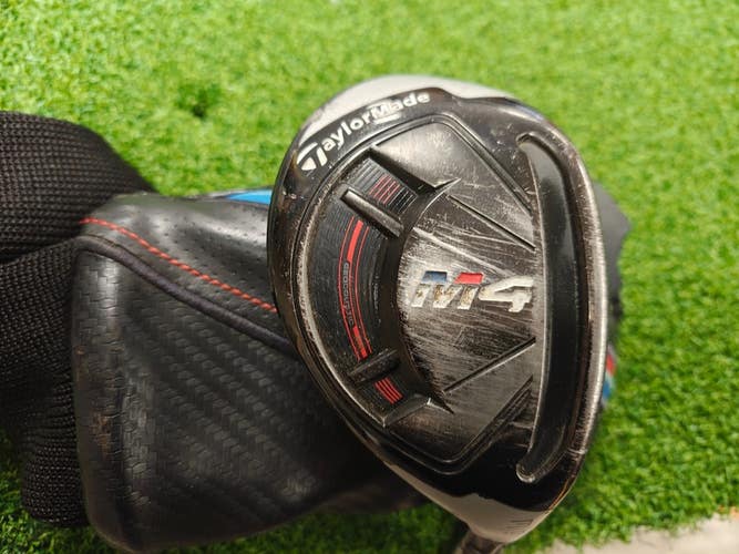 Taylormade M4 3 Hybrid 19 Degree 4H Regular Flex Atmos 6R w Headcover