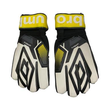 Used UMBRO GOALIE GLOVES Soccer Goalie Gloves Black 11 11859-S000026899