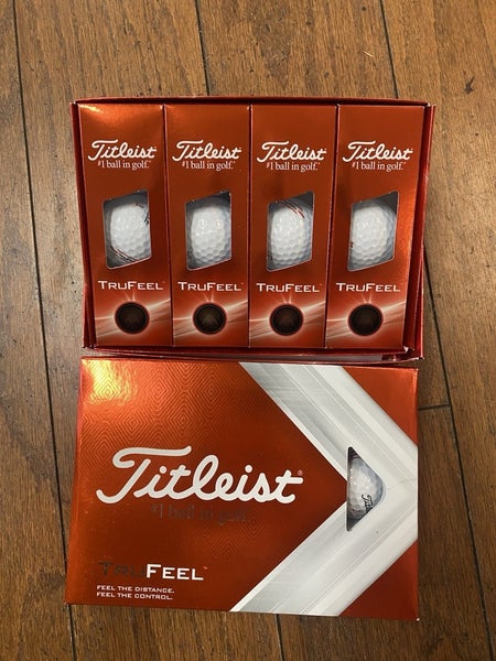 2 Dozen Titleist Tru Soft Golf Balls / White
