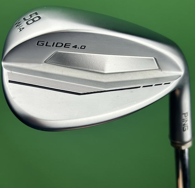 PING Glide 4.0 Demo Lob LW Wedge 58-14* W-Grind Steel AWT 2.0 Regular Flex RH