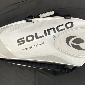 Solinco Tour Team Racquet Bag 6R (Whiteout)