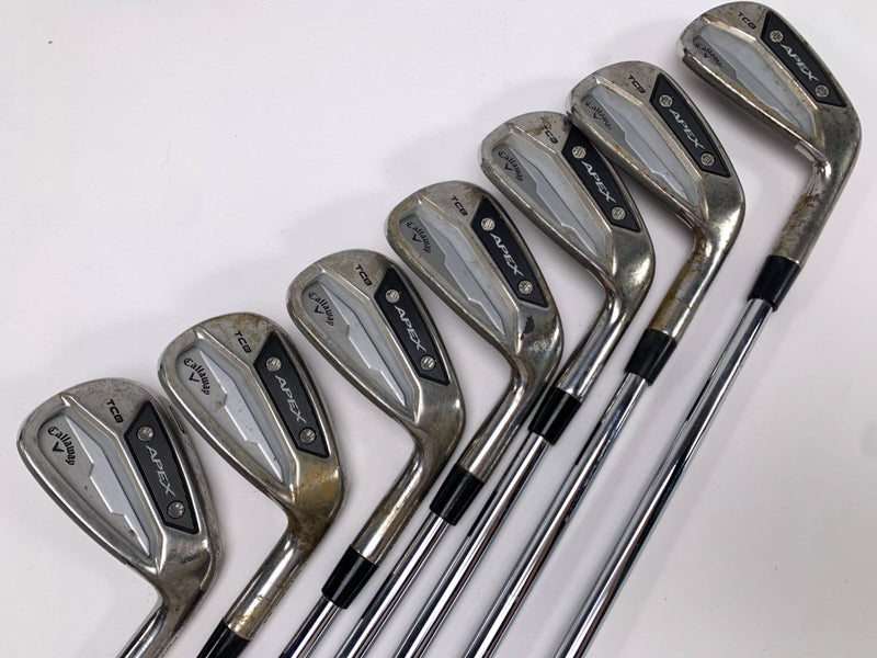 Callaway Apex TCB 24 Iron Set 4-PW Dynamic Gold Tour Issue X100 Extra Stiff RH