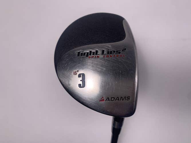 Adams Tight Lies 2 3 Fairway Wood 15* Tight Lies 2 Regular Graphite Mens RH