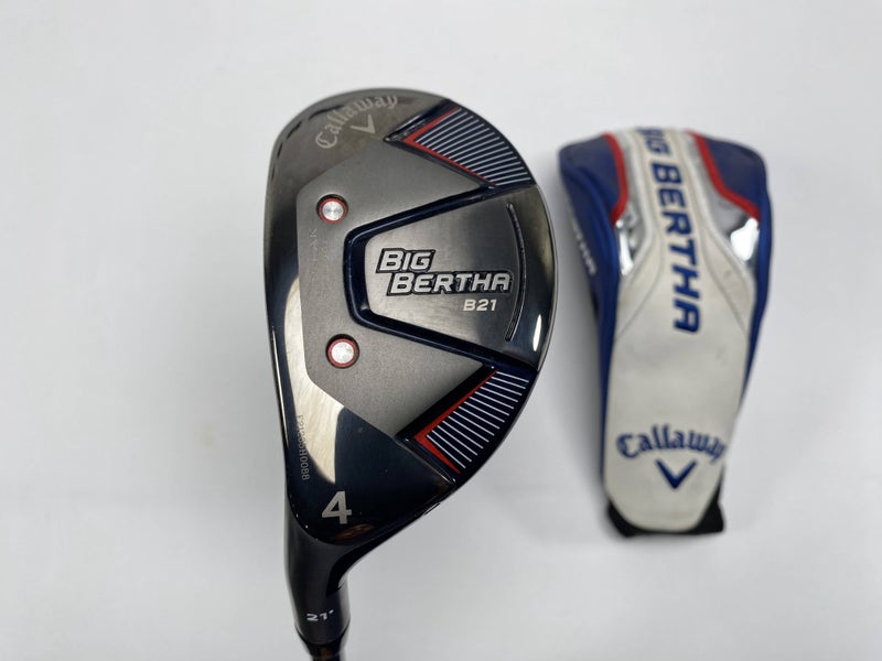 Callaway Big Bertha B21 4 Hybrid 22* RCH 65 65g Regular Graphite Mens LH HC
