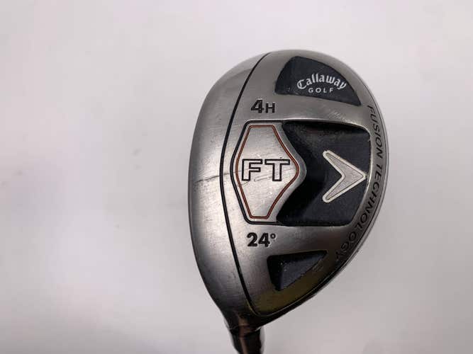 Callaway FT Hybrid 2008 4 Hybrid 24* Fujikura Ladies Graphite Womens LH