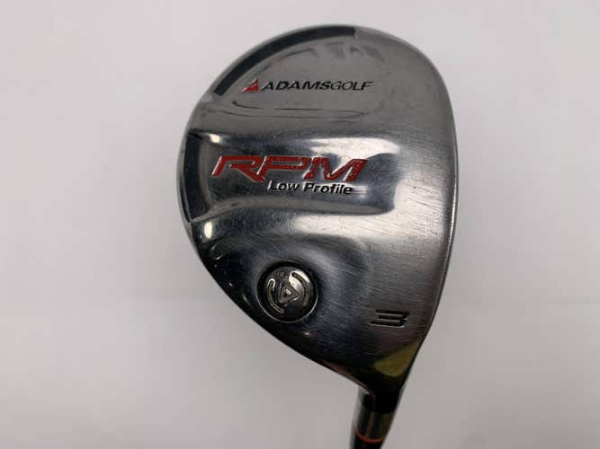 Adams RPM Low Pro 3 Fairway Wood 15* Aldila NVS Orange 55g Senior RH
