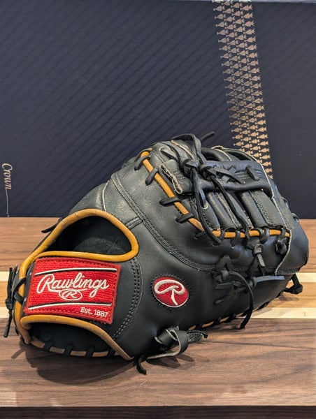 First Base RH Rawlings Heart of the Hide Baseball Glove 13" (Used)