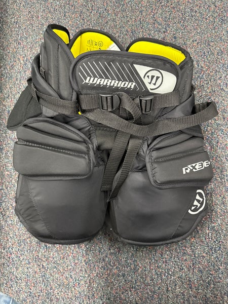 Black Warrior Ritual x3 E+ Hockey Goalie Pants (Used) | Junior Small/Medium