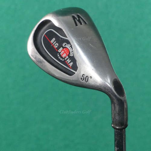Callaway Big Bertha 2004 50 AW Approach Wedge Factory True Temper Steel Uniflex