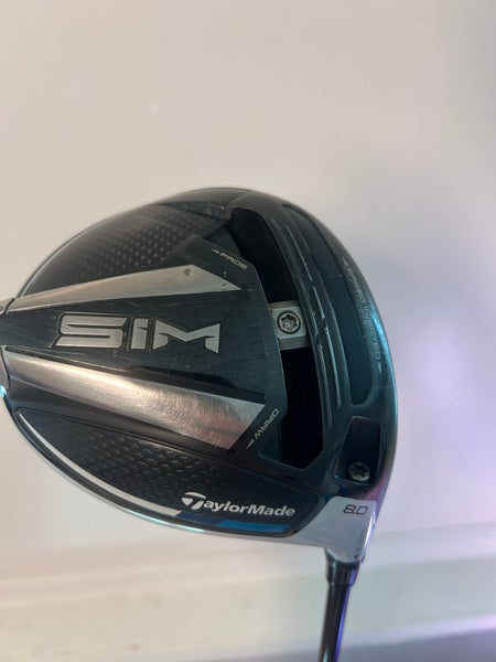 Men's TaylorMade SIM Right Handed Driver Stiff Flex Loft 8 (Used)