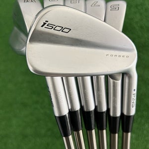 Ping i500 Forged Iron Set 5-W / UST Mamiya Attas 110 Extra Stiff Graphite