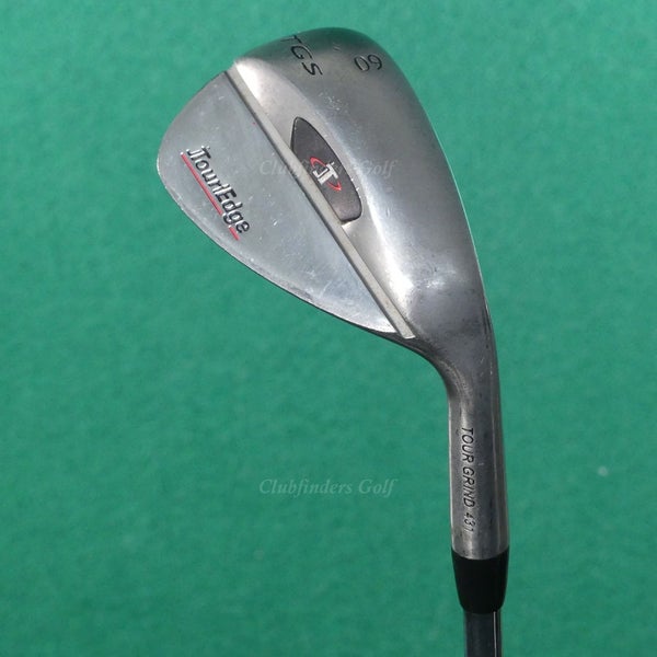 Tour Edge TGS Tour Grind 431 60 LW Lob Wedge Factory Pure Feel Steel Wedge