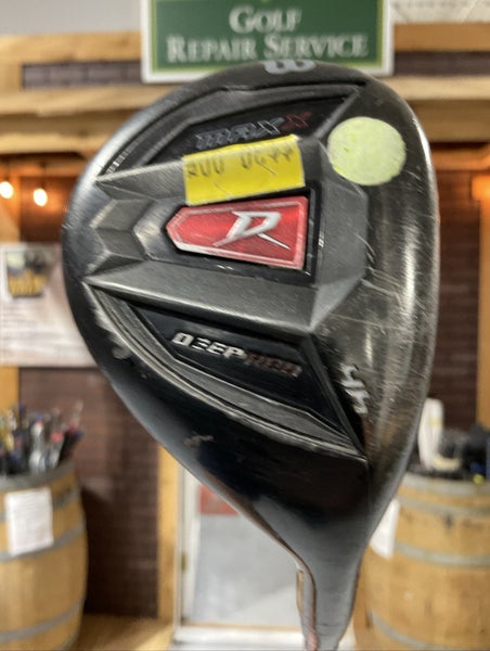 Wilson MAX DEEP RED #4 Hybrid 40" Senior Flex Graphite Shaft RH USED