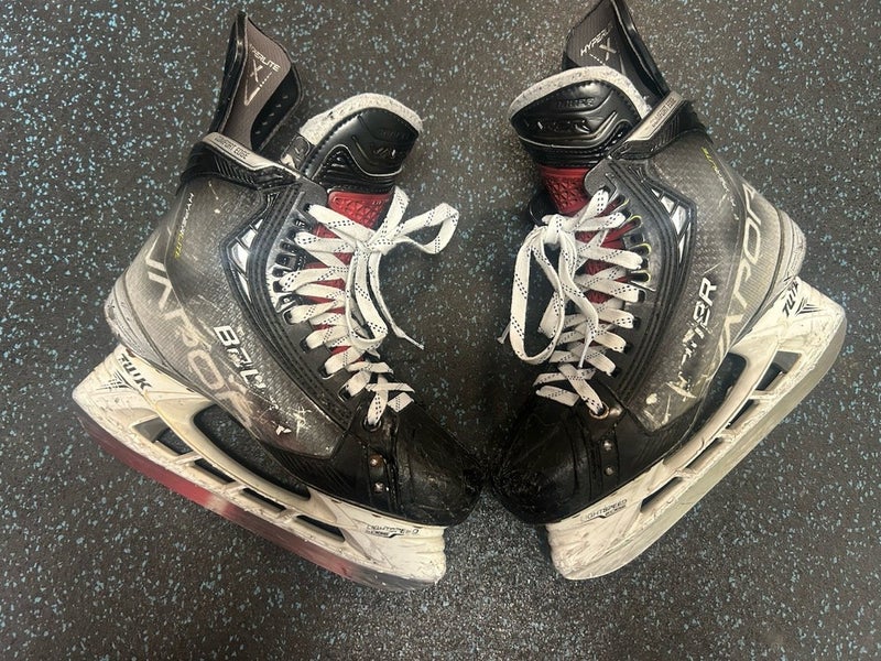 Bauer Vapor Hyperlite Pro stock Ice Hockey Skates 7 Fit 2 Made In Canada