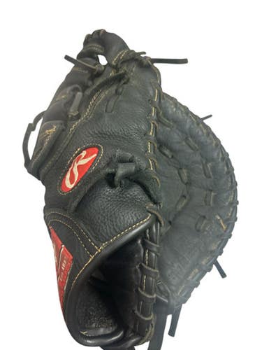 Used Rawlings R115FBM 1ST BASE GLOVE BB/SB First Base RH Throw Black 11 1/2" 11862-S000089983