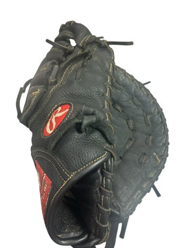 Used Rawlings R115FBM 1ST BASE GLOVE BB/SB First Base RH Throw Black 11 1/2" 11862-S000089983